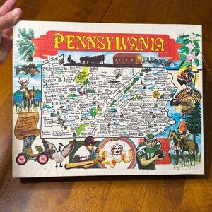 Vintage Pennsylvania Jigsaw Puzzle 550 pcs